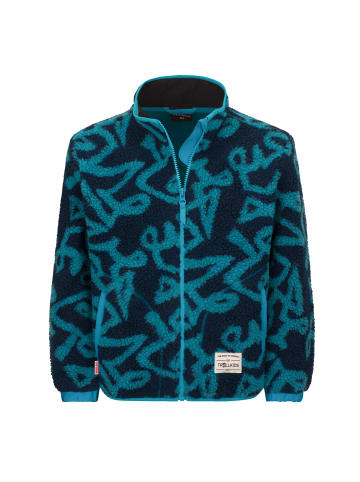 Trollkids Fleecejacke Lyngdal in dark turquoise/madeira blue