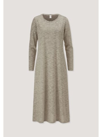 Hessnatur Hessnatur Slub Nachthemd Regular aus TENCEL™ Modal mit Bio-Baumwolle in mocca