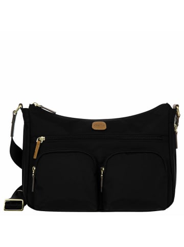 BRIC`s X-Bag Shopper M - Schultertasche 34 cm (ocean blue) in schwarz