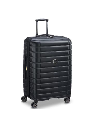 Delsey Shadow 5.0 4-Rollen Trolley 76 cm in schwarz