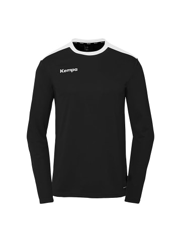 Kempa Langarmshirt Emotion 27 in schwarz/weiß