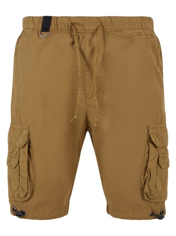 Urban Classics Cargo Shorts in darksand