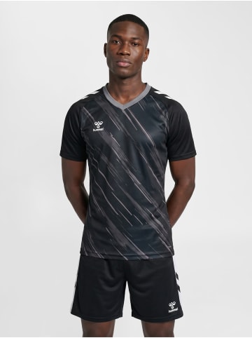 Hummel T-Shirt Raglanärmel Hmlmatch Erwachsene in BLACK/STEEL GRAY