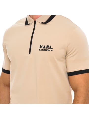 Karl Lagerfeld Poloshirt in Beige
