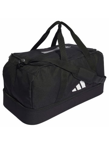 adidas Tiro League - Sporttasche (Bodenfach) 58 cm M (tenabl/black/white) in schwarz weiß