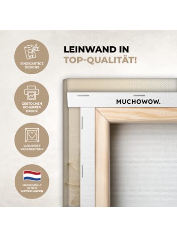 MuchoWow Leinwand bilder Flaum (BxH)