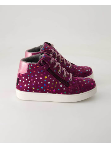 Richter Shoes Schnürstiefel in Lila