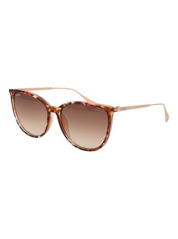 MAX & CO Frauen Sonnenbrille Schmetterling Braun