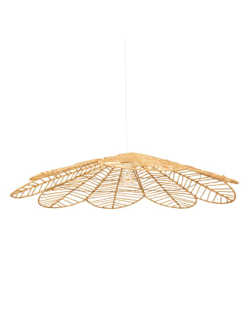 Atmosphera Créateur d'intérieur Hängelampe FOLK, Blume in Braun, Ø 98 cm