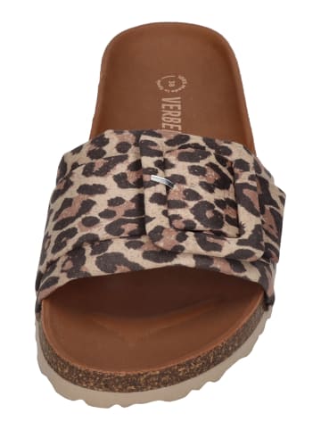 Verbenas Pantoletten REIKO micro leo nat in bunt