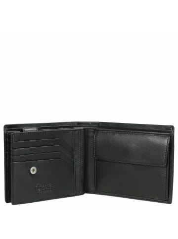 Esquire New Silk - Geldbörse 12cc 12 cm (black) in schwarz