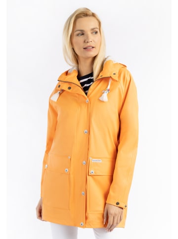 Schmuddelwedda Oversized Regenmantel in Pastellorange-280