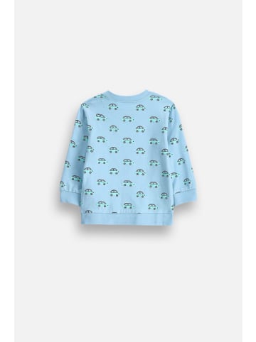 Langarmshirt für Babys in blau