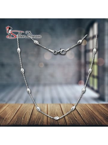SilberDream 925 Sterling Silber Damen SilberDream Halsketten Typhoon  ca. 45cm
