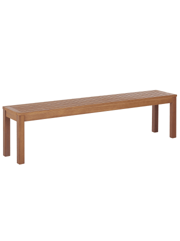 Beliani Gartenbank MONSANO in Braun - (W) 170 x (H) 45 x (L) 35 cm