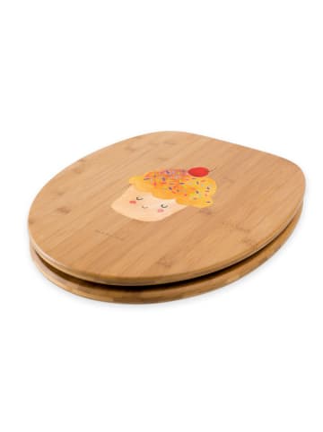 Mr. & Mrs. Panda Klobrille Cupcake ohne Spruch in Braun