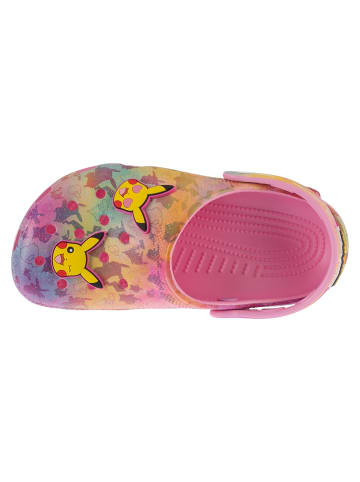 Crocs Crocs Classic Pikachu Pink Clog K in Rosa
