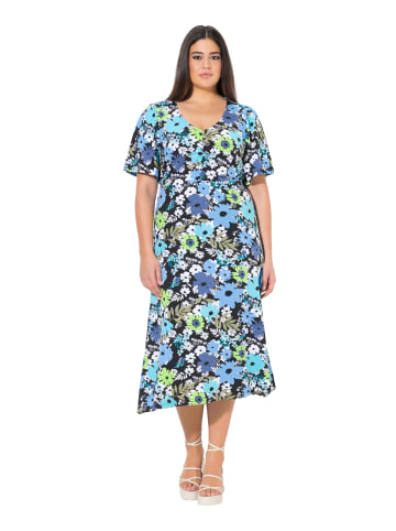 Ulla Popken Jerseykleid in schwarz