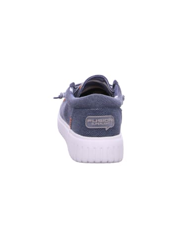 Fusion Leinenschuh  in Blau
