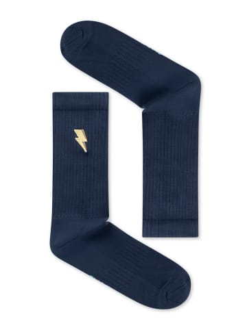 GreenBomb Tennis Socks Flashlight in Marineblau