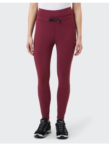 hot-sportswear Tights Soomaa warm in dark wine