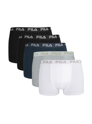 Fila Boxershort 5er Pack in Mehrfarbig