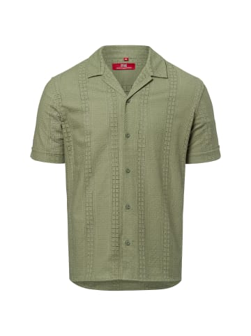 Finshley & Harding London Hemd Bailey in oliv