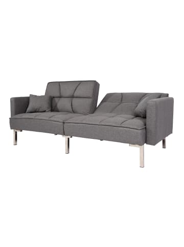 MCW Schlafsofa K65, Stoff/Textil grau