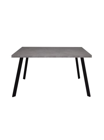 58 aufm Kessel ESSTISCH rechteckig Ediva 1 160 x 90 x 75 Esszimmertisch Schwarz/Graphit