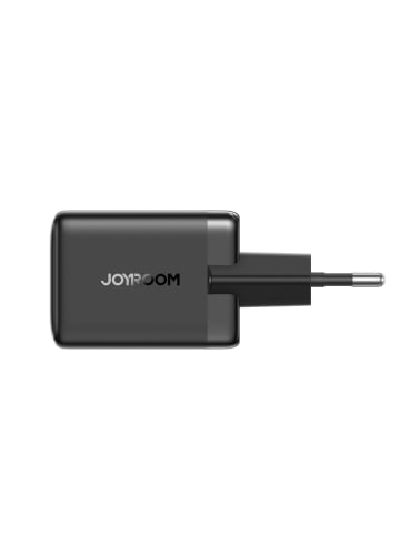 Joyroom Joyroom JR-TG8 GaN 45W USB-C + USB-A Wandladegerät – Schwarz