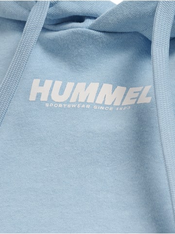 Hummel Hoodie Hmllegacy Woman Cropped Hoodie in PLACID BLUE