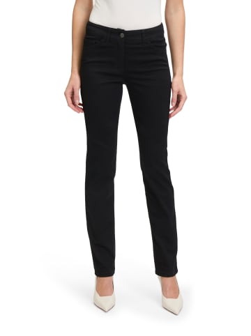 Betty Barclay Basic-Jeans mit aufgesetzten Taschen in Schwarz/Schwarz