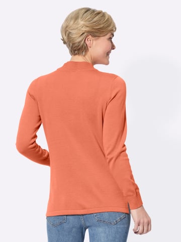 WITT WEIDEN Stehkragen-Pullover in papaya