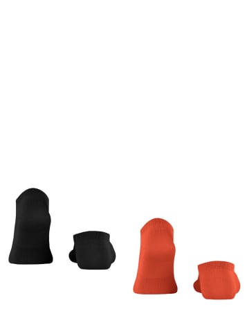 Burlington Sneaker-Socken Doppelpack in Red desert