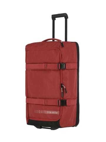 travelite Reisetasche mit Rollen Kick Off Rollenreisetasche L in Rot