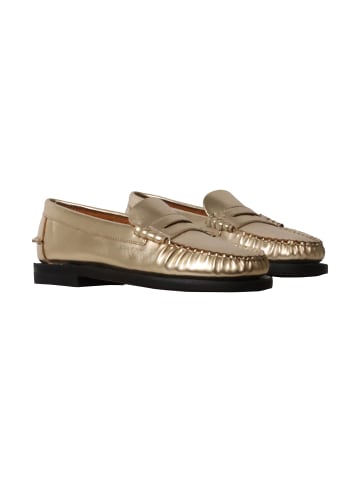 Sebago Leder-Mokassin „Dan Met Woman“ Gold