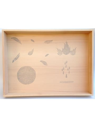 Grapat Free to Play Box Holzbox zum Spielen in braun