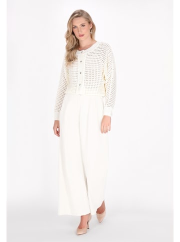 DreiMaster Women Cardigan in offwhite