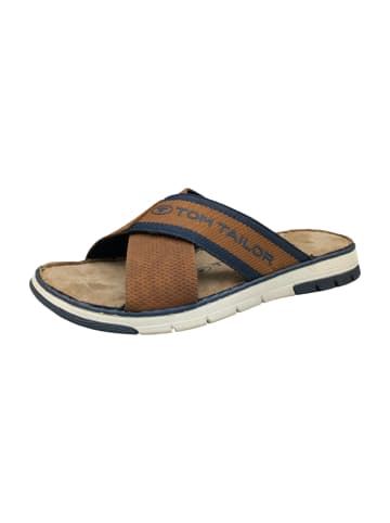 Tom Tailor Pantoletten in Braun