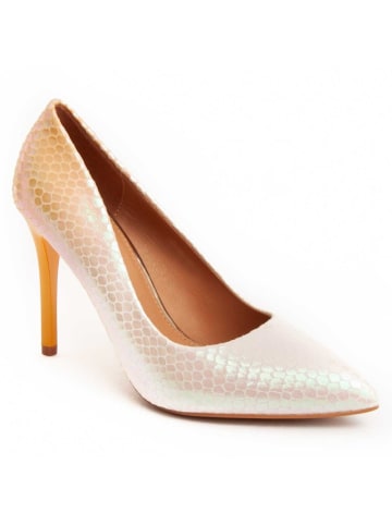 Montevita Pumps High Heel Schuh Queen2 in Gelb
