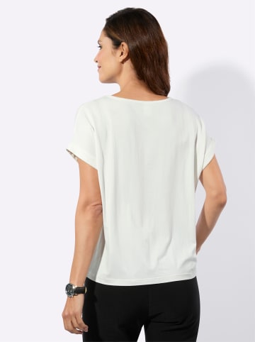 WITT WEIDEN Druck-Shirt in ecru-koralle-bedruckt