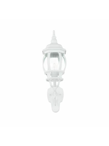 Licht-Erlebnisse Außen Wandlampe EEK F (B)15.5 x (H)54 cm in Weiß