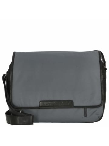 The Chesterfield Brand Fusion Falun - Umhängetasche 15" 40 cm (black) in light grey