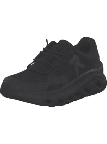 rieker Schnürschuhe in negro/schwarz/schwarz (black)