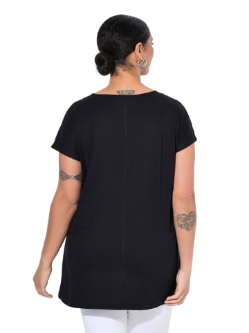 MIAMODA Shirt in schwarz