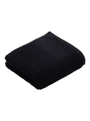 Vossen 2er Pack Handtuch in schwarz