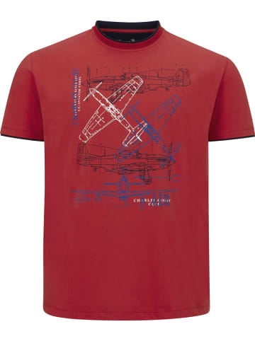 Charles Colby T-Shirt EARL DILLONS in rot