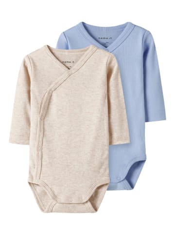 name it Strampler in Chambray Blue