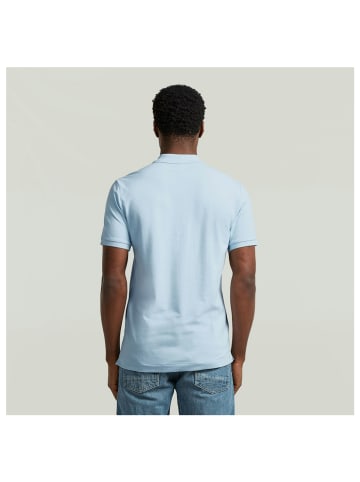 G-Star Raw Polo in baby blue