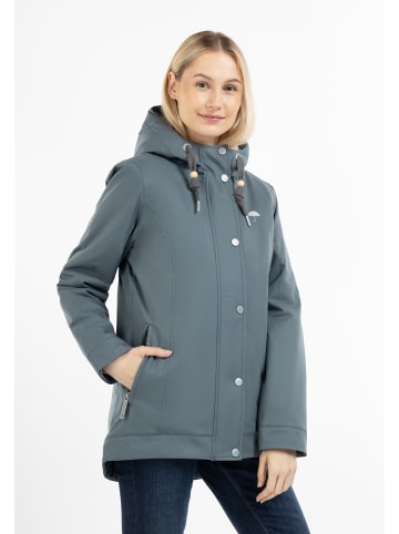 Schmuddelwedda Winterjacke Aus Recyceltem Polyester in Blaugrau